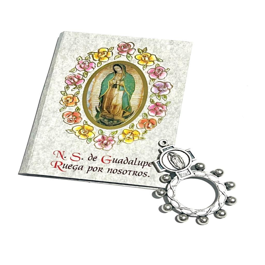 DECENARIO METALICO, VIRGEN DE GUADALUPE, PRODUCTO ORIGINAL DE ITALIA