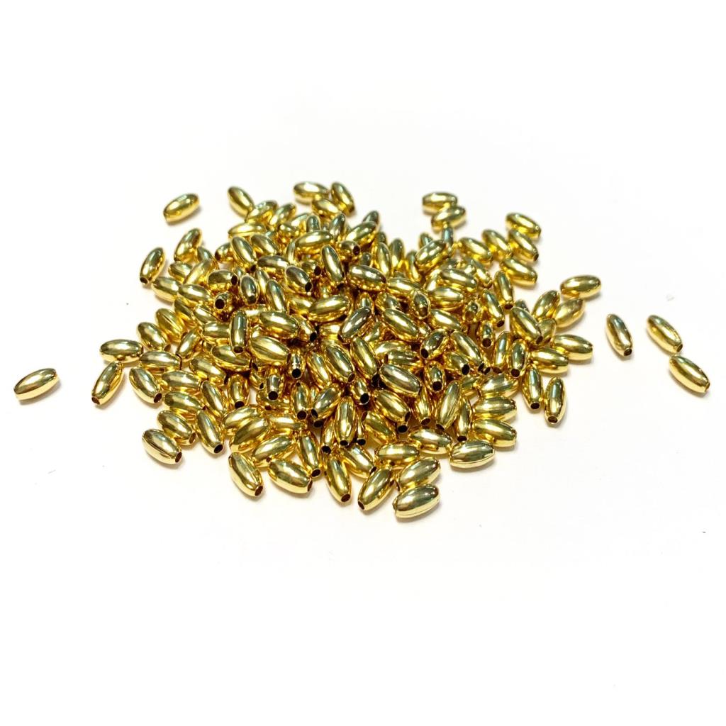 SEPARADOR DE ARROZ 6 MM CHAPA DE ORO 18K. 