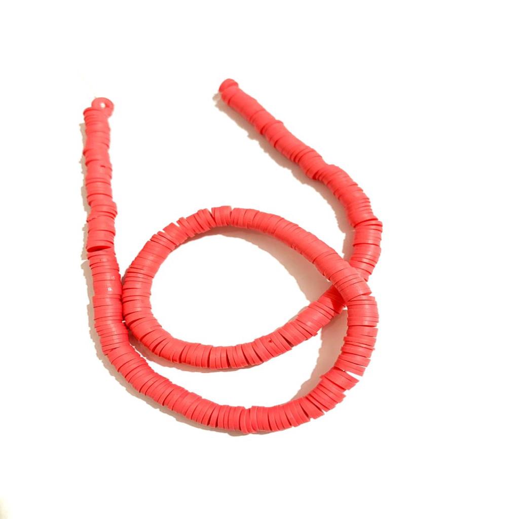 PUCA 6MM CORAL (MIDE 39CM APROXIMADAMENTE)