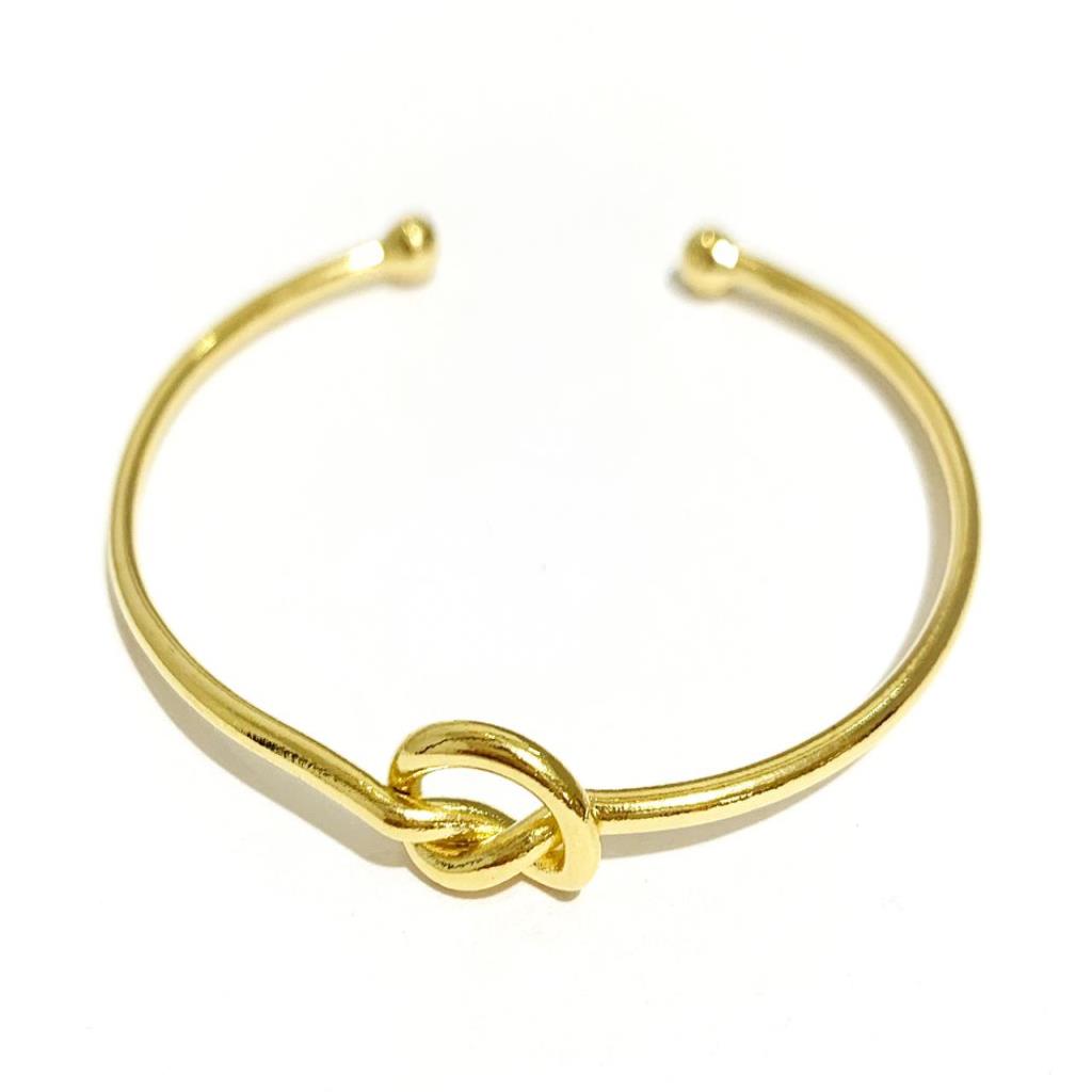 PULSO NUDO CHAPA DE ORO 18 K 