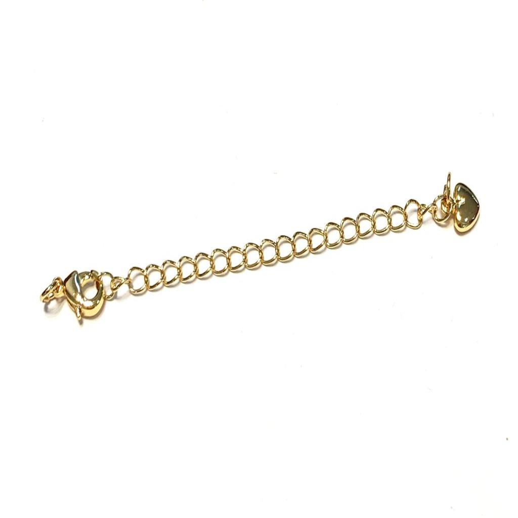 EXTENSION DE CADENA 8 CM. CHAPA DE ORO 18 K.