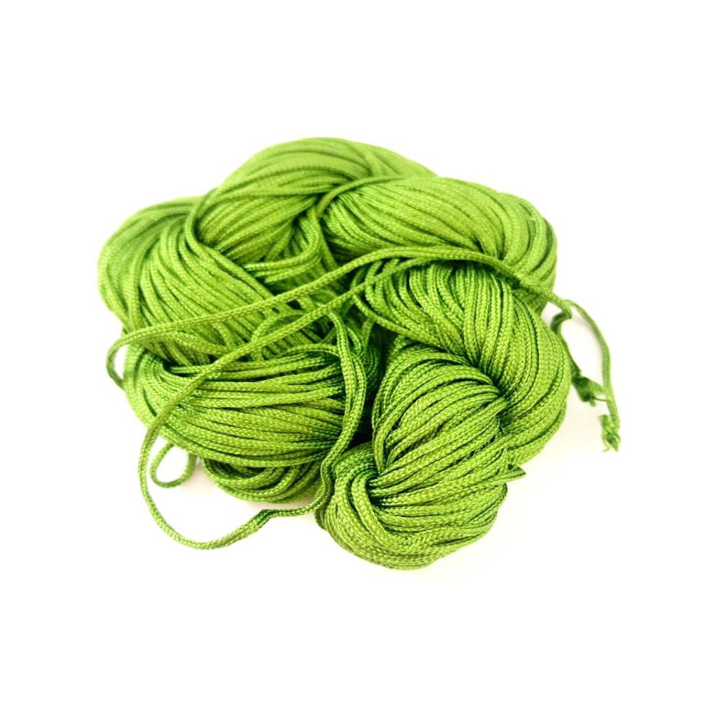 HILO CHINO 1 MM BRILLOSO VERDE (30 METROS)