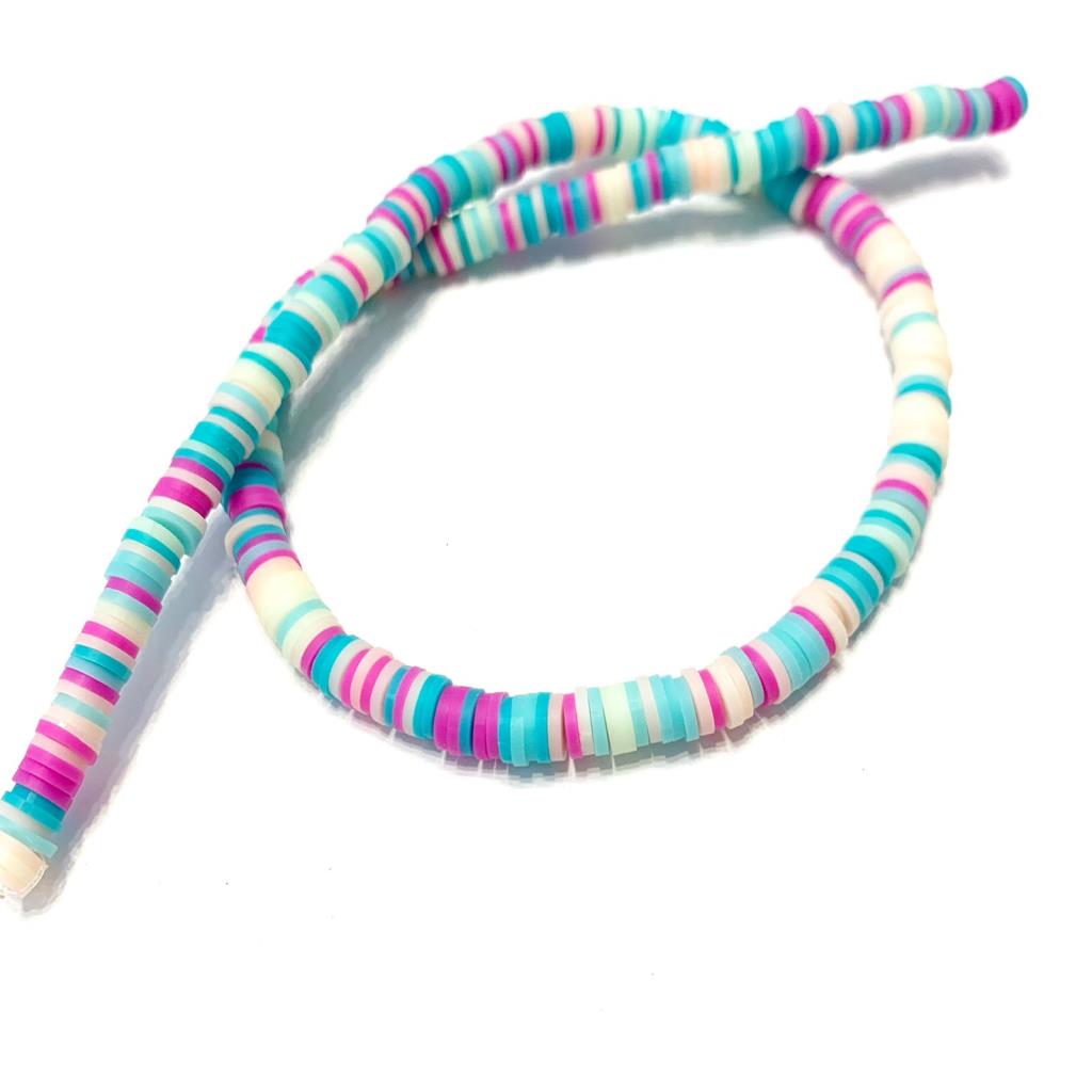 PUCA MULTICOLOR PASTEL 6 MM